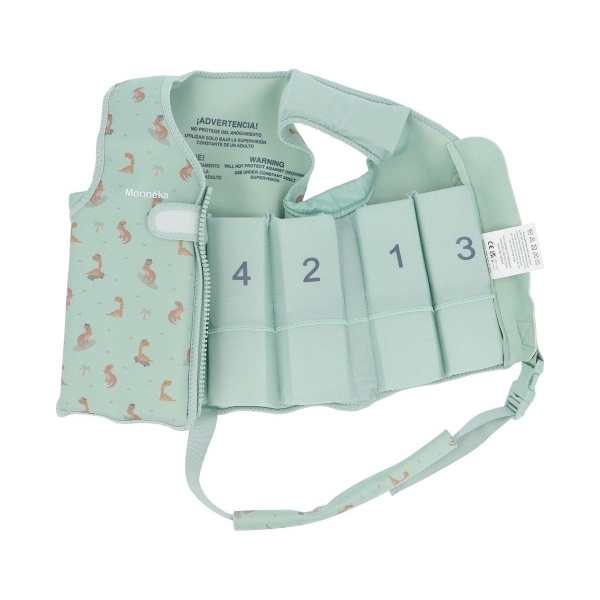 CHALECO FLOTADOR APRENDIZAJE COOL DINOS MONNËKA