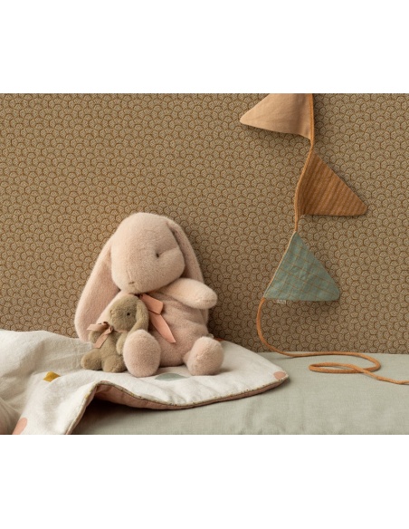 CONEJITO DE PELUCHE ROSA EMPOLVADO MAILEG