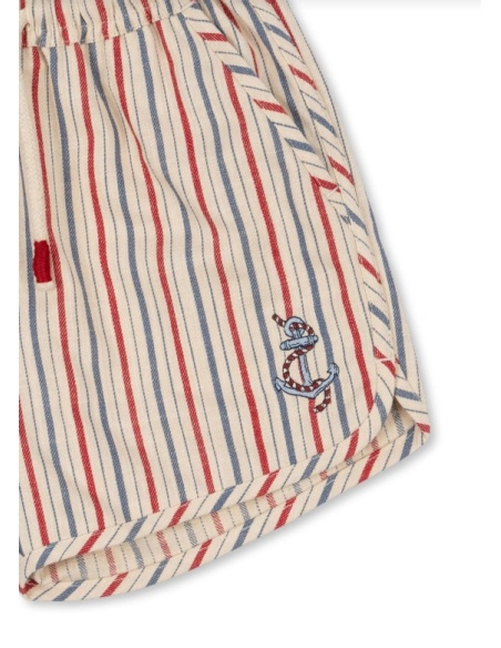 PANTALÓN CORTO A RAYAS MARLON KONGES SLOJD