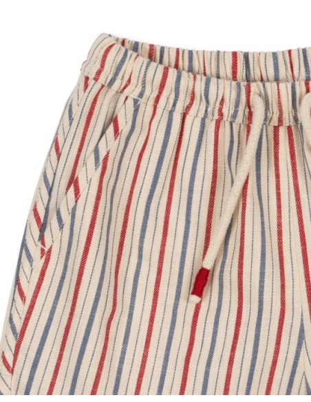 PANTALÓN CORTO A RAYAS MARLON KONGES SLOJD