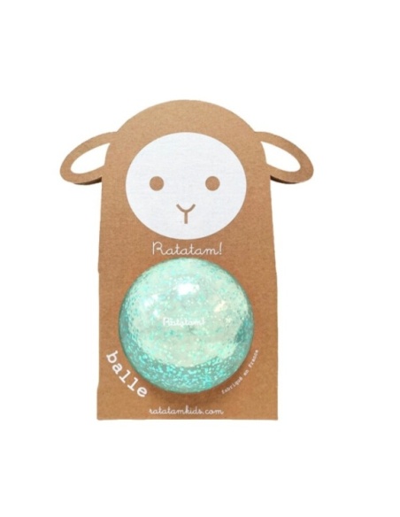 PELOTA BUBBLE MINT 10 cm RATATAM!