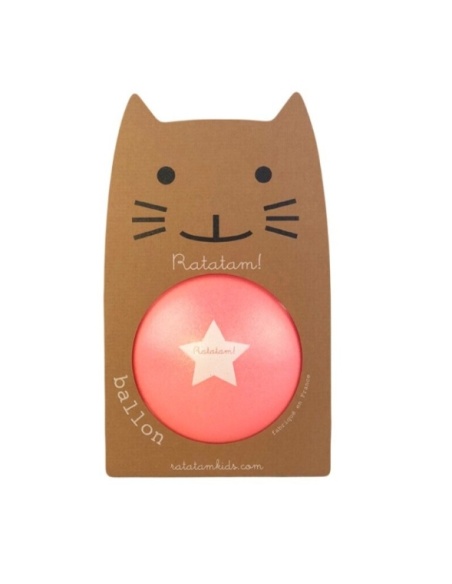 PELOTA GLITTER NEÓN 15 cm RATATAM!