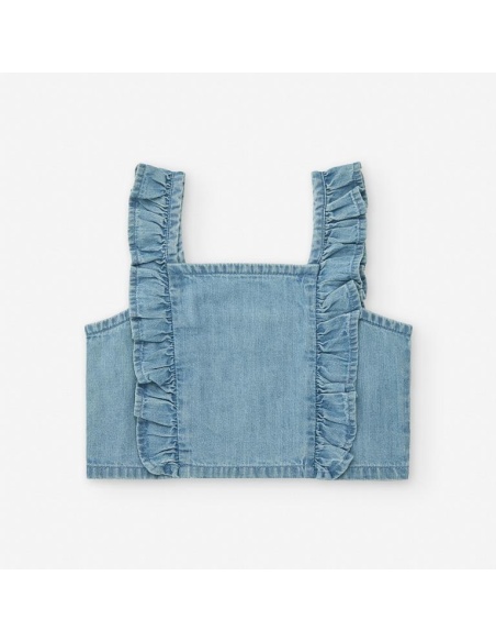 TOP DE TIRANTES CON VOLANTES TEJANA