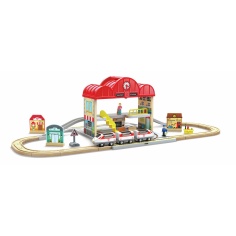 SET DE ESTACIÓN DE TREN PORTÁTIL 2