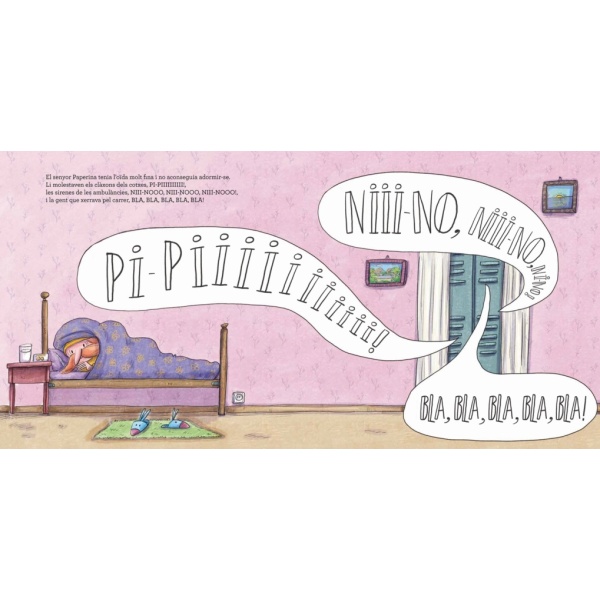 UNA HABITACIÓ MOLT SOROLLOSA