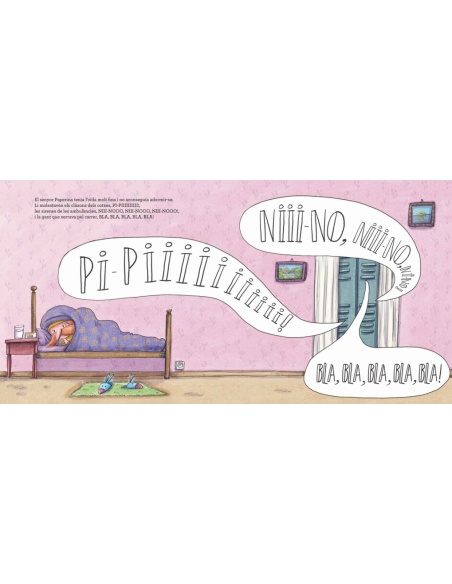 UNA HABITACIÓ MOLT SOROLLOSA