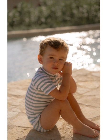 CAMISETA BAÑADOR RAYAS SURF UPF +50