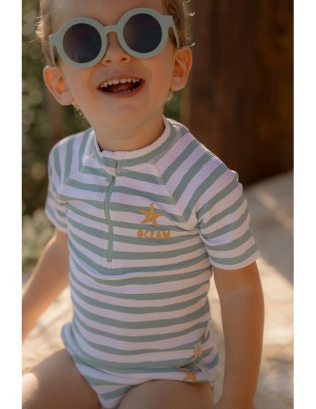 CAMISETA BAÑADOR RAYAS SURF UPF +50