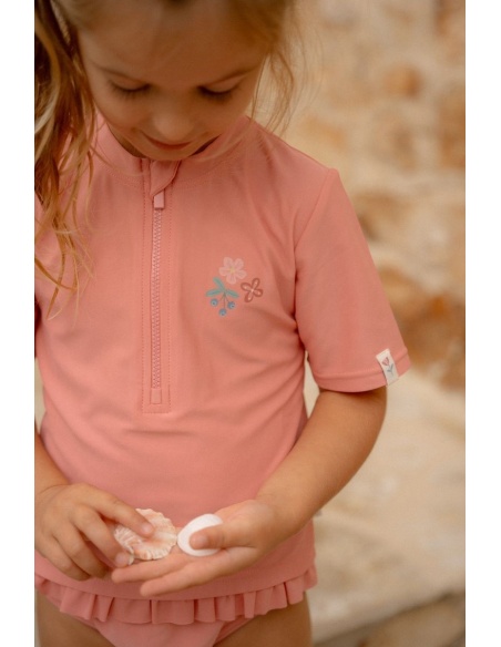 CAMISETA BAÑADOR FLORAL UPF +50