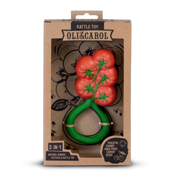 SONAJERO-MORDEDOR TOMATE OLI & CAROL