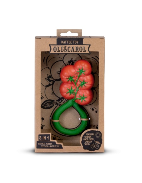 SONAJERO-MORDEDOR TOMATE OLI & CAROL