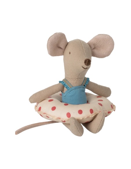 RATONA HERMANA MENOR CON BAÑADOR Y FLOTADOR