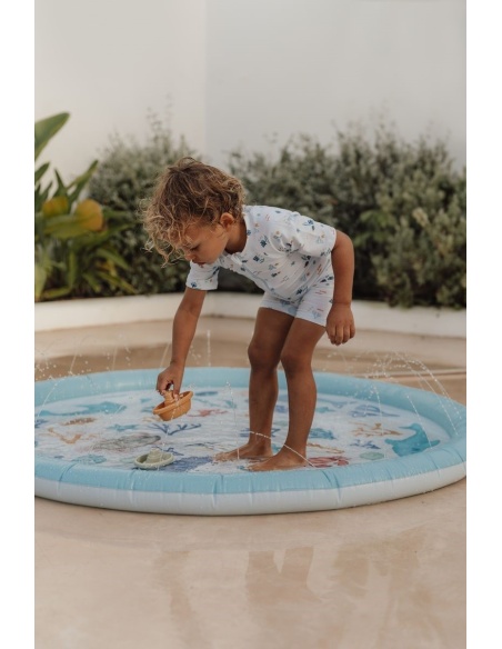 PLAYMAT CON ROCIADORES DREAMS AZUL