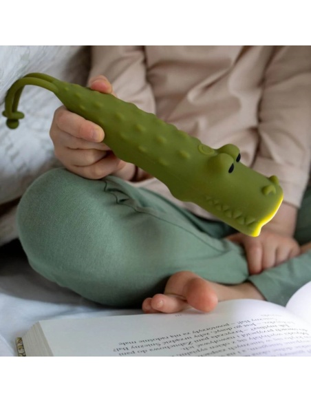 LINTERNA DE SILICONA COCODRILO