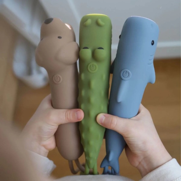 LINTERNA DE SILICONA COCODRILO