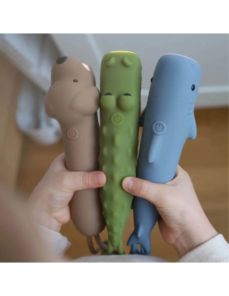 LINTERNA DE SILICONA COCODRILO