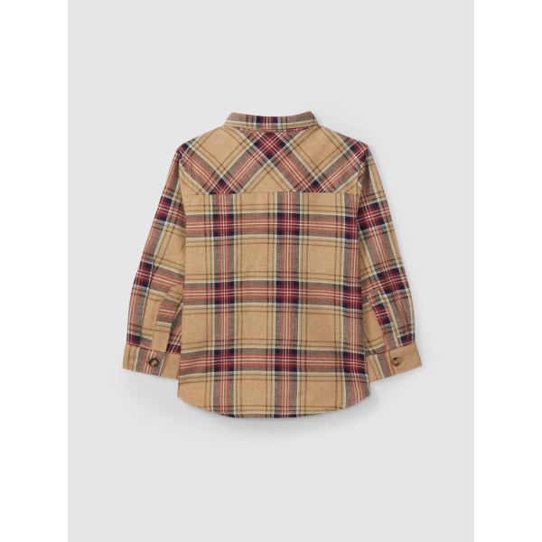 CAMISA CUADROS ALGODÓN ORGÁNICO