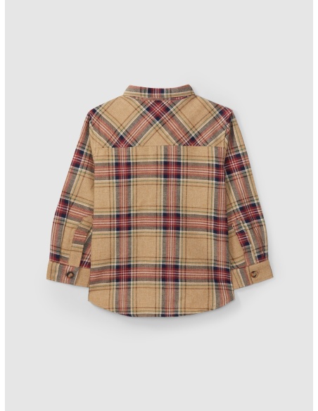 CAMISA CUADROS ALGODÓN ORGÁNICO