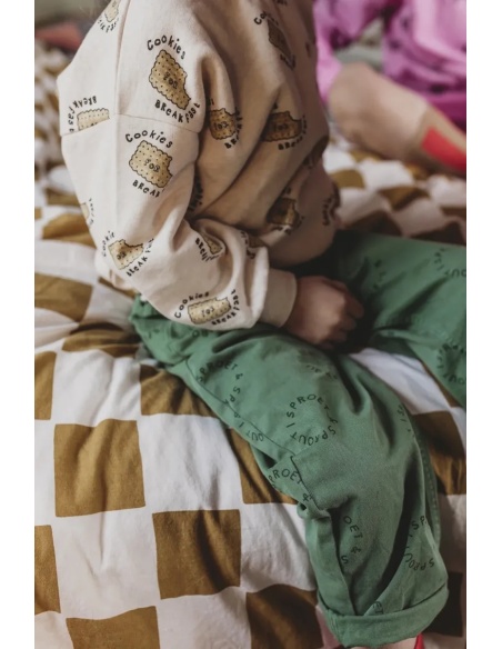 DENIM PANTS GREEN `SPROET & SPROUT´