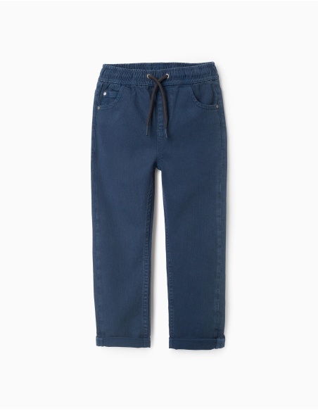 PANTALÓN DE SARGA AZUL OSCURO