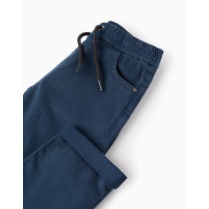 PANTALÓN DE SARGA AZUL OSCURO 2