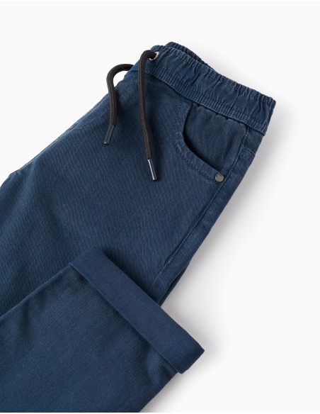 PANTALÓN DE SARGA AZUL OSCURO