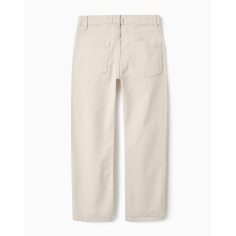PANTALÓN CHINO DE SARGA SLIM BEIGE 2