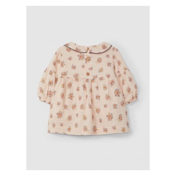 VESTIDO FLORES ALGODÓN ORGÁNICO