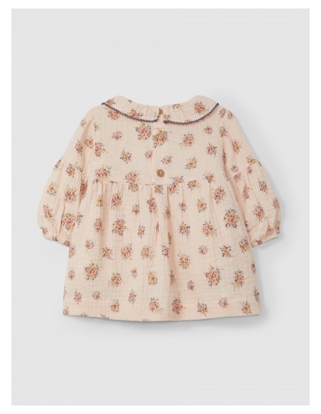 VESTIDO FLORES ALGODÓN ORGÁNICO