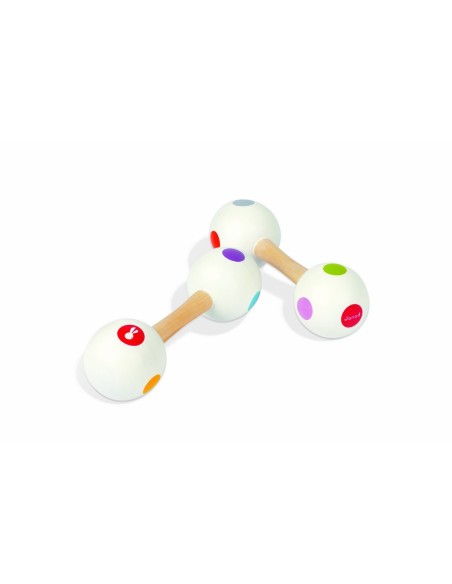 MARACA DOBLE CONFETTI