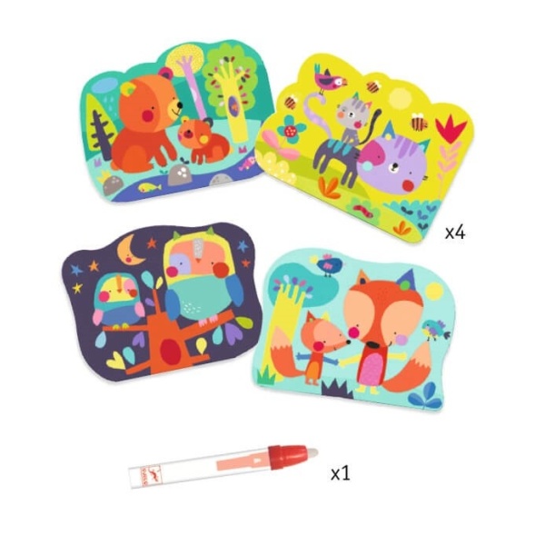 COLOREA EN EL BOSQUE