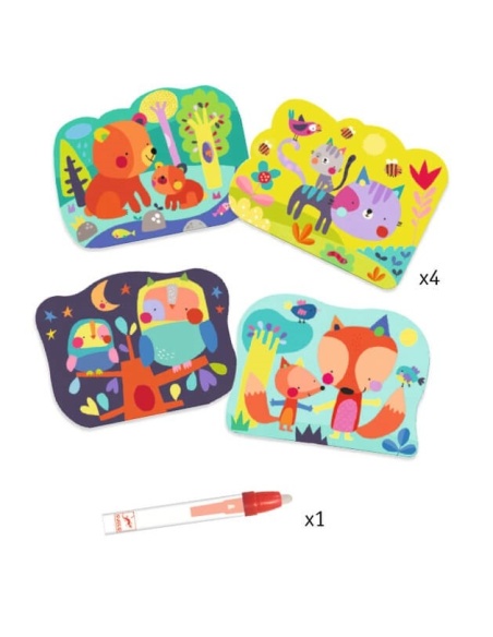 COLOREA EN EL BOSQUE