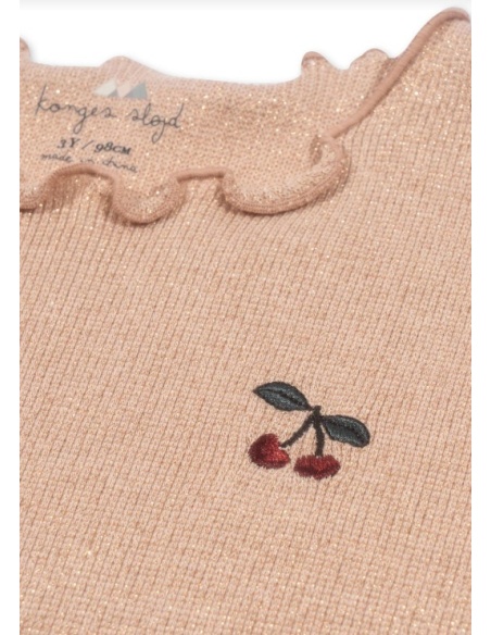 SET CAMISETA Y PANTALON CORTO CHERRIES KONGES SLOJD