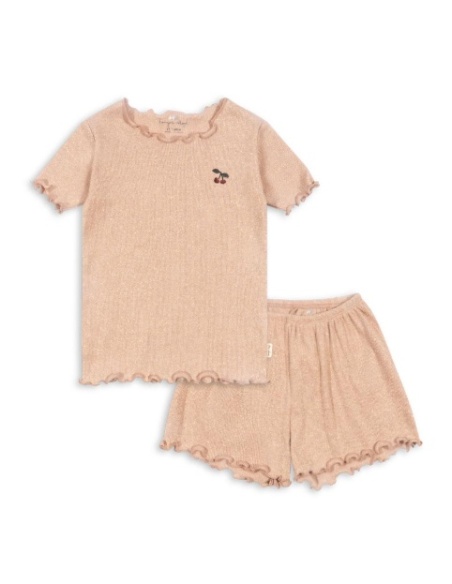 SET CAMISETA Y PANTALON CORTO CHERRIES KONGES SLOJD
