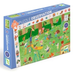 PUZLE OBSERVACIÓN EL JARDÍN DE LOS AMIGUITOS