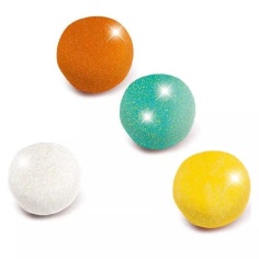 4 BOTES DE PLASTILINA BRILLO 2