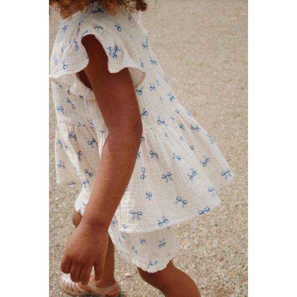 PANTALÓN CORTO DE MUSELINA LAZOS KONGES SLOJD