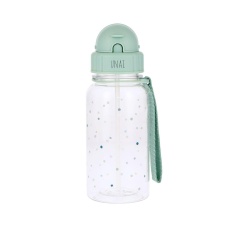 BOTELLA PLÁSTICO TOPOS MINT