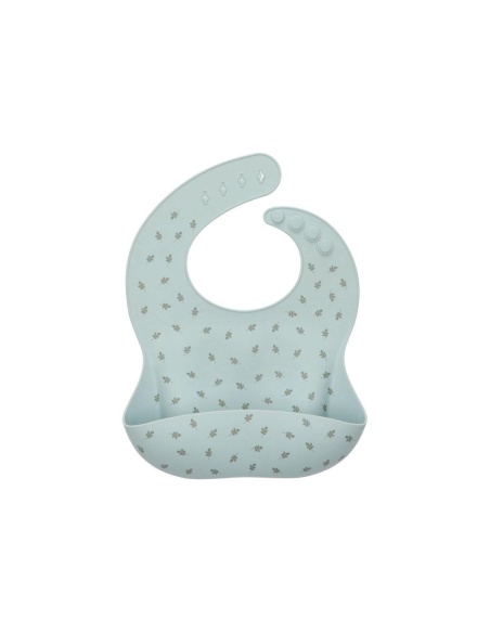 copia de BABERO SILICONA HOJAS SAGE