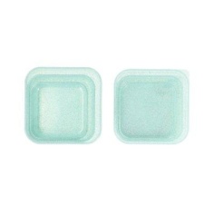 3 CAJAS DE ALMUERZO AQUA GLITTER 2