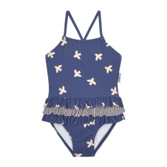 BAÑADOR AZUL MARINO PÁJAROS