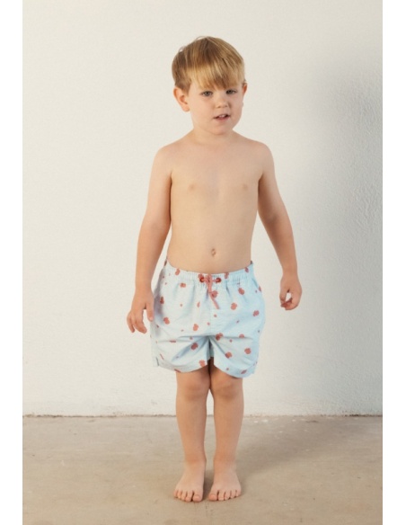 BAÑADOR PULPOS Y RAYAS