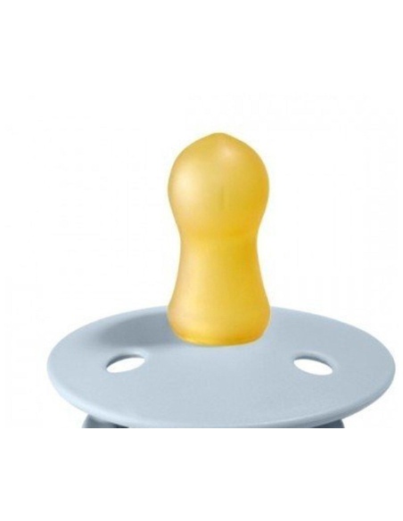 2 CHUPETES NOCTURNOS BIBS BABY BLUE/IRON