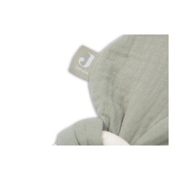 MORDEDOR SILICONA CON OREJAS DE CONEJITO VERDE