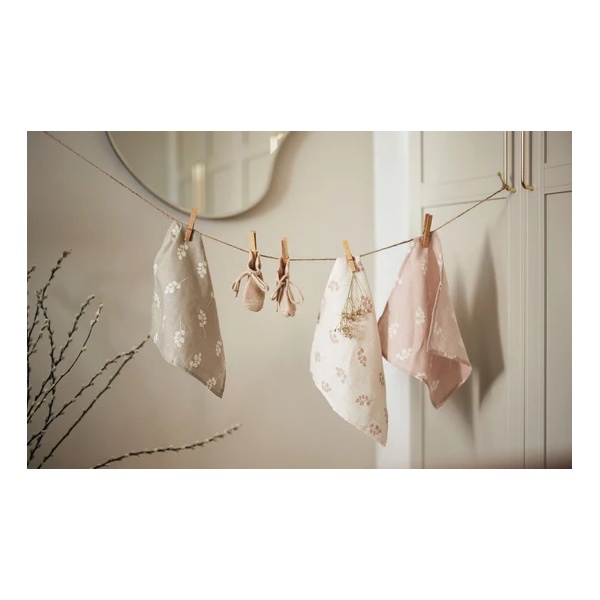 PACK 3 MUSELINAS TWIG ROSA SILVESTRE