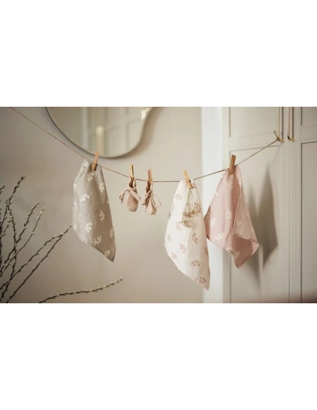 PACK 3 MUSELINAS TWIG ROSA SILVESTRE