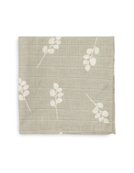 PACK 3 MUSELINAS TWIG VERDE OLIVO