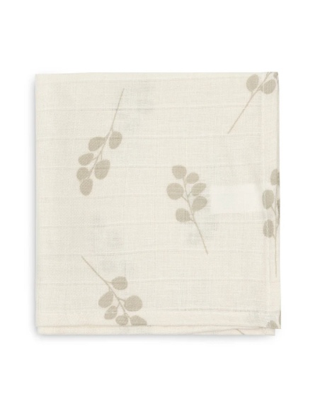 PACK 3 MUSELINAS TWIG VERDE OLIVO