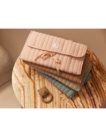 CAMBIADOR DE MUSELINA ROSA SALVAJE