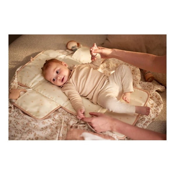 CAMBIADOR DE MUSELINA ROSA SALVAJE